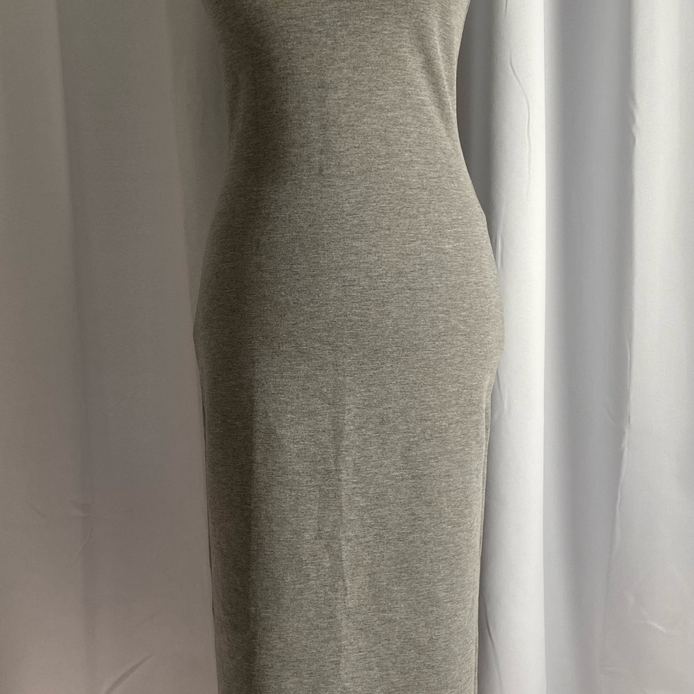 Commense Gray Maxi Dress